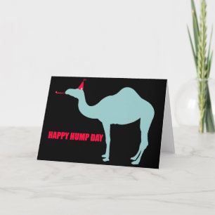 Happy Hump Day Camel Greeting Card