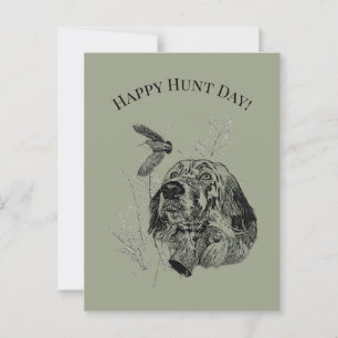 Happy Hunt Day! Postcard