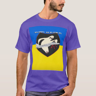 Happy Hunting Ghost Of KyivFlag size T-Shirt