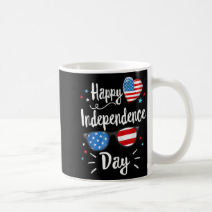 Happy Independence Day 1776 Women American Flag Coffee Mug