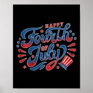 Happy Independence Day 4th Of July Kids Toddler  Poster