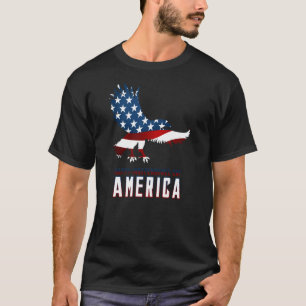 Happy Independence Day America   American Holiday  T-Shirt
