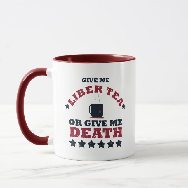 Happy independence day funny 4th of july mug (Left)