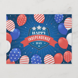 Happy Independence Day Postcard