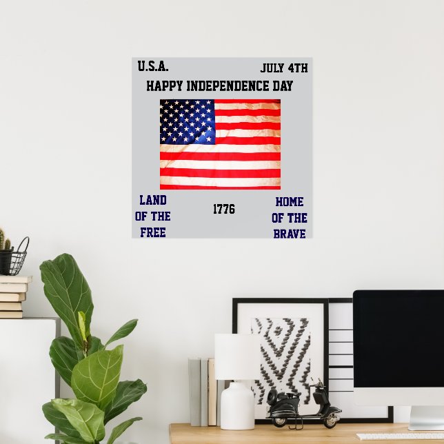 HAPPY INDEPENDENCE DAY poster (Home Office)