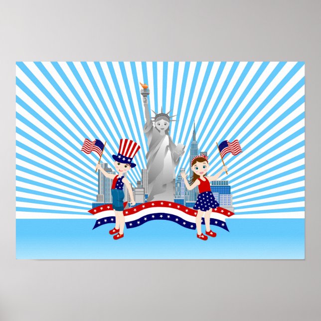 Happy Independence Day Poster (Front)