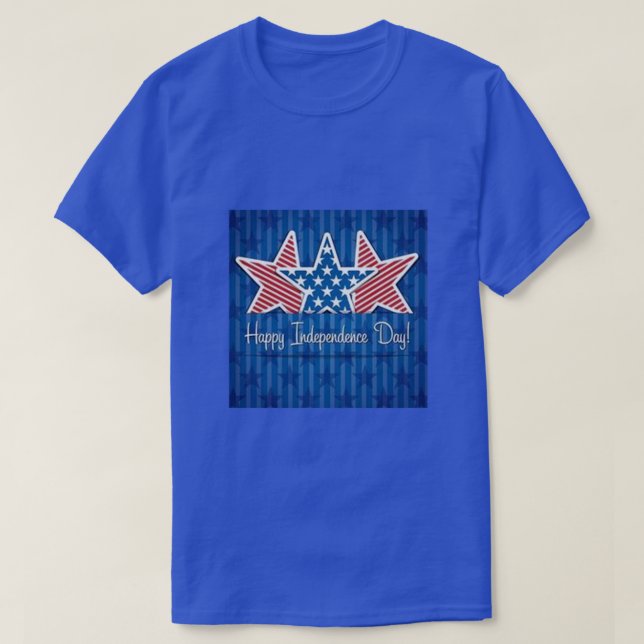 Happy Independence Day T-Shirt (Design Front)