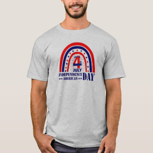 Happy Independence day USA 4 th July in USA T-Shirt