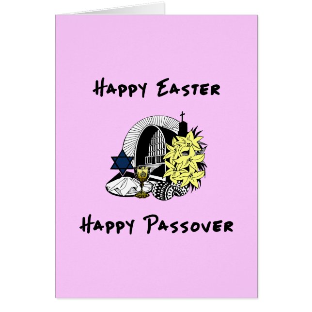 Happy Interfaith Easter and Passover (Front)