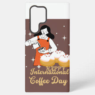 Happy International coffee day.. Samsung Galaxy Case