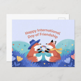 Happy International Day of Friendship Postcard