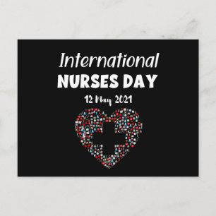 Happy International Nurses Day - 12 May 2021 Postcard