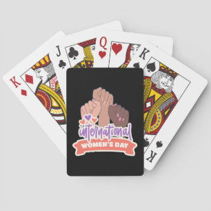 Happy International Women’s Day Playing Cards