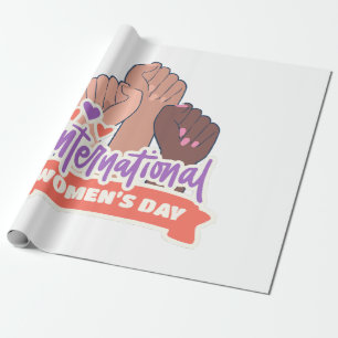 Happy International Women’s Day Wrapping Paper