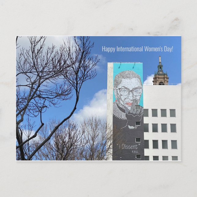 Happy International Women's Day! Postcard (Front)