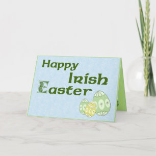 Happy Irish Easter Greeting Card