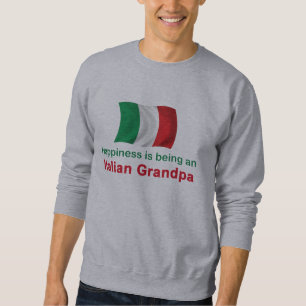 Happy Italian Grandpa Sweatshirt