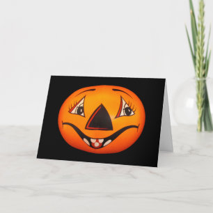 Happy Jack O’ Lantern Halloween Card