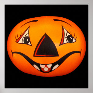 Happy Jack O’ Lantern Halloween Poster