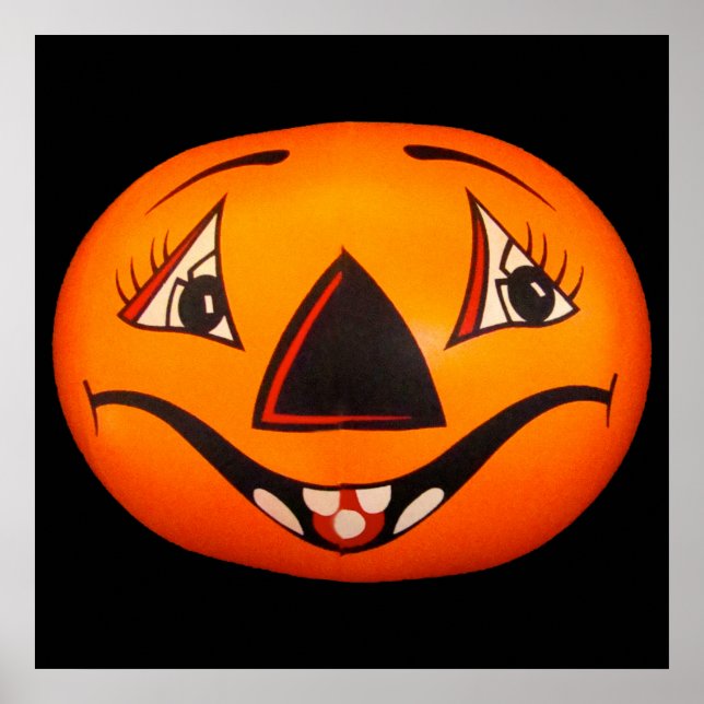 Happy Jack O’ Lantern Halloween Poster (Front)