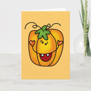 Happy Jack O Lantern Tshirts and Gifts Card