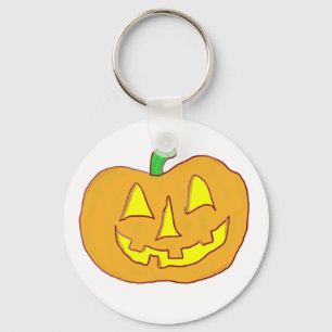 Happy Jack O'Lantern Key Ring