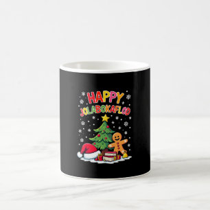 Happy Jolabokaflod Family Celebration Gift Coffee Mug