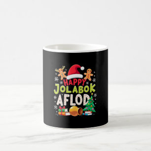 Happy Jolabokaflod Family Celebration Gift Coffee Mug