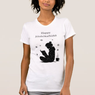 Happy Jolabokaflod – Icelandic Book Flood Gift T-Shirt