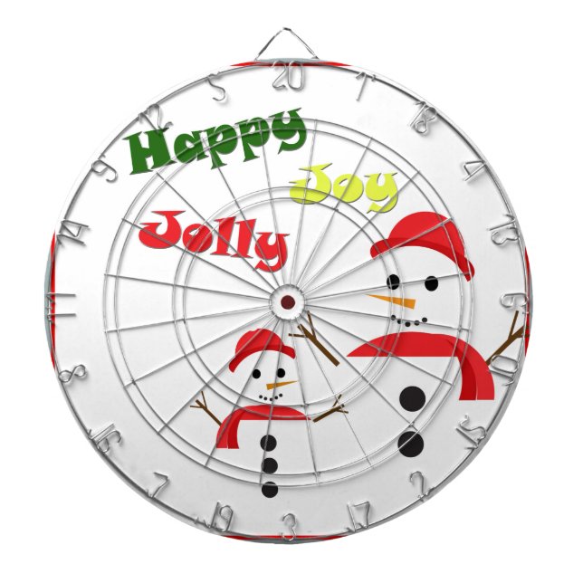 Happy Jolly Joy Dartboard (Front)