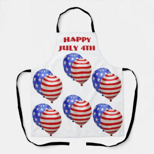 HAPPY JULY 4TH APRON