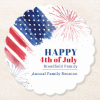 Happy July 4th Independence Day USA Family Reunion