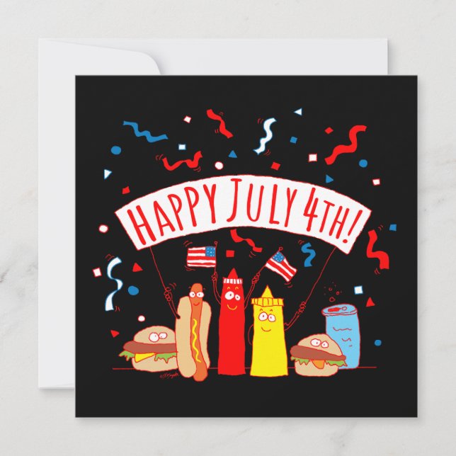 Happy July 4th Picnic (Front)
