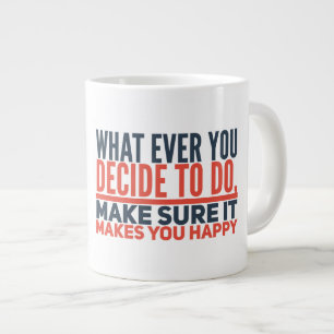 Happy Jumbo Mug