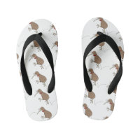 Happy jumping kiwi with bow tie cartoon design