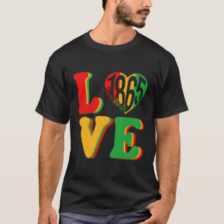 Happy Junenth Is My Independence Day Black T-Shirt