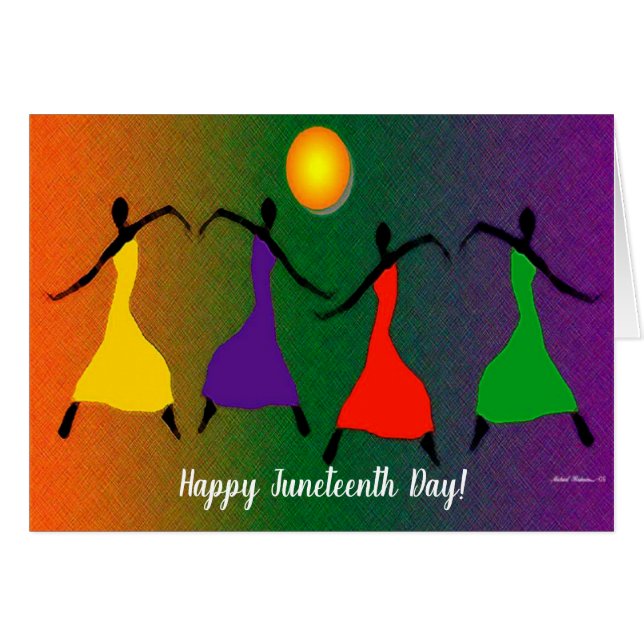  Happy Juneteenth  (Front Horizontal)