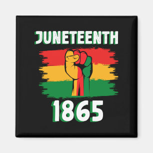 happy juneteenth 1865 american freedom magnet