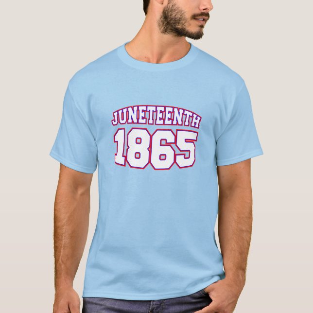 happy juneteenth 1865 T-Shirt (Front)