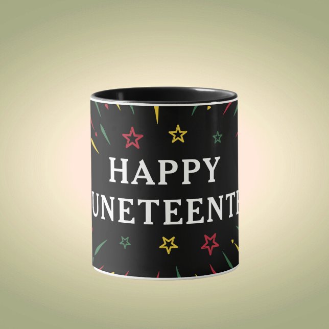 Happy Juneteenth Celebrate Black Independence Day Mug (Creator Uploaded)