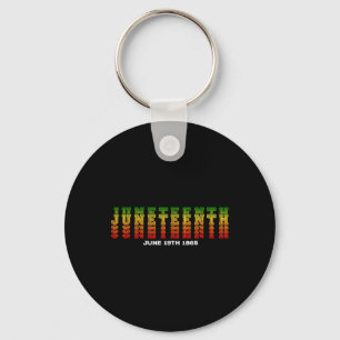 Happy Juneteenth Is My Independence Day Free Ish B Key Ring