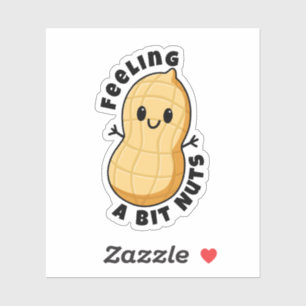 Happy Kawaii Peanut Cartoon – Feeling A Bit Nuts
