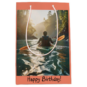 Happy Kayaking Medium Gift Bag