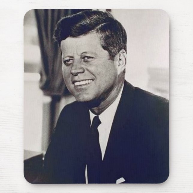 Happy Kennedy Mouse Pad (Front)