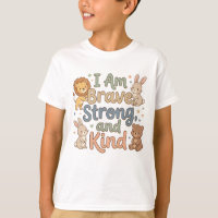 Happy Kids Affirmation Brave Strong Kind