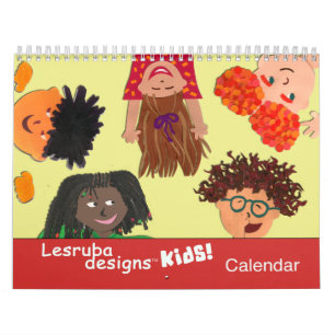 Happy Kids Children's Art Calendar