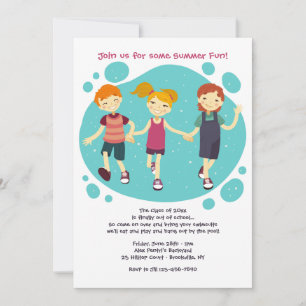 Happy Kids Invitation