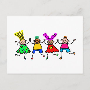 Happy Kids Postcard