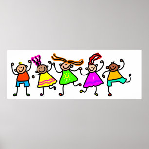 Happy Kids Poster