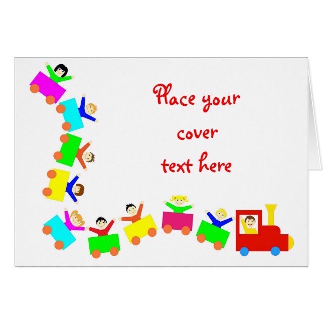 Happy Kids Train (Front Horizontal)